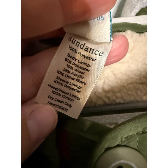 Sundance reversible buffalo plaid and Sherpa jacket - Picture 3 of 10